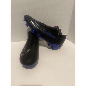 Nike Phantom‎ GX Academy DF FG/MG Black Blue Mens 11.5 Soccer Cleats DD9472-040